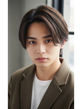 スペス バイ レブラン ヘア(spes by r'e blanc) 毛流れセンターパート