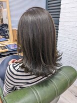 パラッチ 西宮店(Palacchi)&nbsp;オリーブベージュ×ボブレイヤー大人可愛い20代30代40代50代