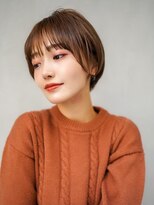 ギークス(GEEKS)&nbsp;【GEEKS渋谷】ミニマルボブ/冬カラー/シースルーバング/20代30代