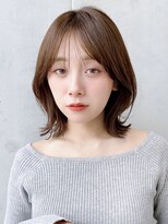 セイドット リー(Say. Ree)&nbsp;say.ボブミニボブくびれボブレイヤーボブヘーゼルグレージュ暗め