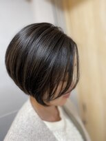 プリュネルドレ(prunelle dore)&nbsp;前下がりショートボブ