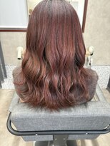 テーラヘアー 土気あすみが丘店(TELA HAIR)&nbsp;ブリーチなしピンクブラウン