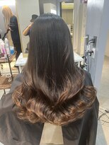 ウェーブ(WAVE)&nbsp;外巻き/ロング/艶髪