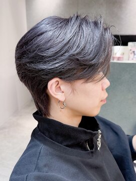 ボブショートボブ縮毛矯正ベージュグレージュ門前仲町