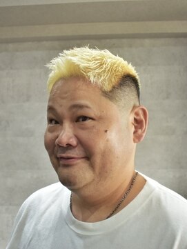 ブリーチ×フェード/メンズカット/メンズ / バーバー/理容室