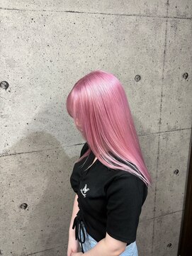 セレーネヘアー 難波店(Selene hair) PINKカラー☆
