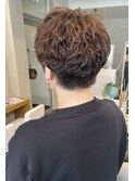 マッシュ/パーマ