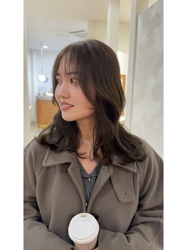 ニュイ(NUIT) レイヤーカット髪質改善トリートメントハイライトミニボブ