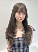 レイヤースタイル/韓国/ボブ/髪質改善/縮毛矯正/岐阜y4