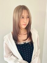 ロマリア 渋谷 渋谷宮益坂(Lomalia)&nbsp;イメチェン/ベージュ/アンブレラカラー/前髪/渋谷駅