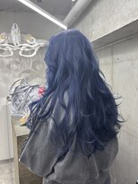 オーン 渋谷(OOn)&nbsp;ネイビーブルーのロングレイヤー