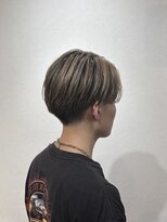ル ジャルダン 戸塚店(le jardin)&nbsp;全頭ブリーチで魅せる韓国バレイヤージュマッシュ