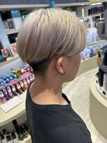 ヘアーザラブズラフズ オーガニカ 北九州(HAIR THE LOVES LAUGHS ORGANICA) ダブルカラー シルバー