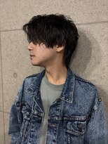 リベル(libel.) 37. ショートマッシュ/黒髪ナチュラル/ニュアンスパーマ