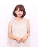 小顔効果内巻きボブ