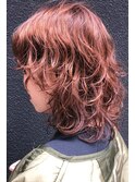 【Barouche/】　マッシュウルフ　パーマ　堀江