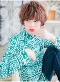 ■mod's上尾9-3★■アシンメトリー◎ふわくしゅ大人ボブ