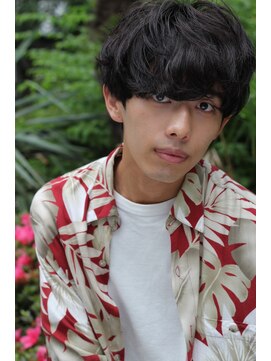 ブークル(boucle) 外国人風無造作ショートマッシュ