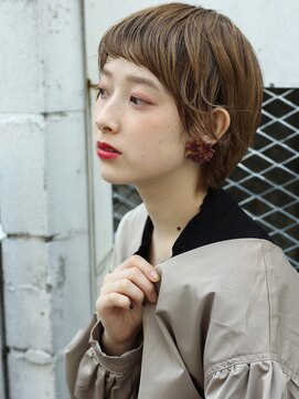 エムスラッシュ たまプラーザ(M.SLASH) オン眉/ショートバング/耳かけ/ショートマッシュ/たまプラーザz