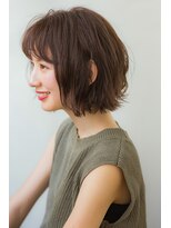 アリエッタ(aRietta)&nbsp;【aRietta飯田由美】カーキベージュ×ミニボブ