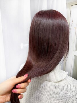 ナチュラルコントロール(Natural Control) 【モテヘアカラー】Cherry　Brown×艶トリートメント