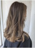 忙しいママのためのバレイヤージュロング★ 藤原