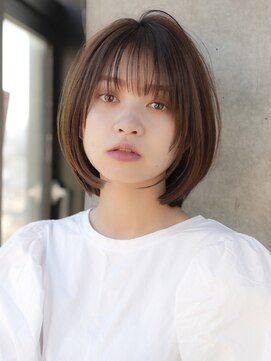 エインアンリー 表参道(AIN.ANLY.) 前髪あり小顔大人ボブ20代30代40代【AIN.表参道】川原大地