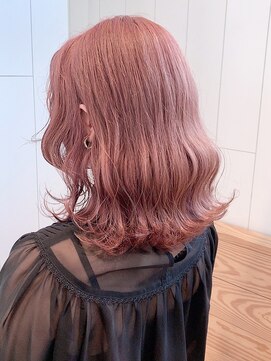 アイティーバイアルバム 藤沢店(IT by ALBUM) ピンクブラウン_くびれヘアビタミンカラー_ba334031