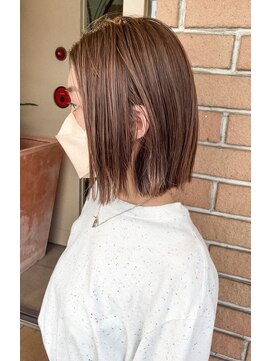 サロンドミルク 新百合ヶ丘店(salon de MiLK) 脱白髪染めハイライトナチュラルベージュ［新百合ヶ丘］