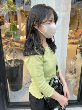 ヘアー アイス ルーチェ(HAIR ICI LUCE) オリーブグレージュで透明感たっぷり/落合