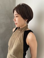 ガリカ 博多(Gallica)&nbsp;ハンサムショートショートボブ 前髪なしショート ショートボブ