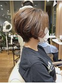 カットだけ*大人ふんわりショート〔銀座 20代 30代 40代〕