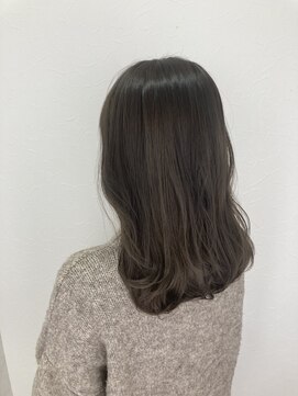 シエル 立川店(CIEL) 【CIEL 佐藤】ダブルカラー　オリーブグレージュ