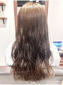 【graphy札幌 本間彩佳】コテ巻き風パーマ