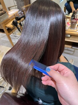 ブレンドバイハピネス(Blend by happiness) ラベンダーブラウン×髪質改善×艶髪