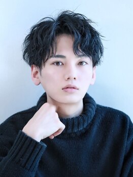 センスオブヘアー(Sense of hair)の写真/《八幡東区祇園》技術の差が出るメンズパーマも巧みの技で扱いやすくダメージレスで立体感のあるスタイルへ