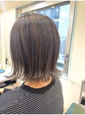 【HALE 銀座】外ハネ切りっぱなしボブ☆