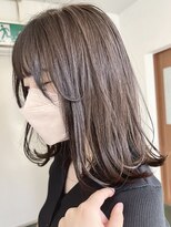 エフェクト(EFFECT hair care & Spa) 大人ガーリー艶髪ブラウン/六本松美容室/コバミオ