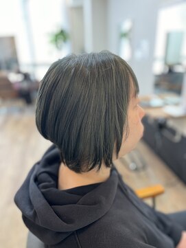 テーラヘアー 五井(TELA HAIR) ブリーチ×オリーブグレージュ