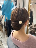 セット アンド バイ ルゥーダ 品川駅前店(SET and..by Rouxda.)&nbsp;シンプルシニヨン