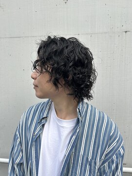 グラムヘアデザイン(g. hair design) 《 メンズウルフ、似合わせパーマ＊ 》