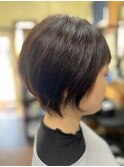 ナチュラルショートボブ