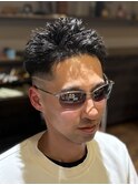スペインカール/スパイキーショート/ブルーブラック/瀬田