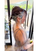 ヘアアレンジ/インナーカラー