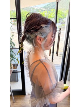 美容室 ウェル(Well) ヘアアレンジ/インナーカラー