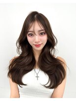 アマトウキョウ アユンチェ(AMA TOKYO×AYUNCHE)&nbsp;前髪顔まわり韓国ヘアレイヤーカットサイドバンク2wayバンク韓国