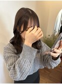 【透明感たっぷり!】ラベンダーグレージュ