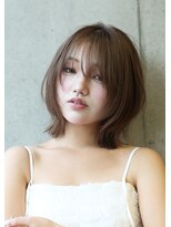 ソロ(soLo)&nbsp;soLoレイヤーボブ/ボブレイヤーカット/くびれボブ【染谷】