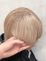 アイトーキョー 渋谷(AI TOKYO) ミルクティーベージュ/ベージュ/マッシュ/ラウンドマッシュ