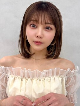 ショート/ボブ/髪質改善/脱白髪染め/白髪ぼかしハイライト